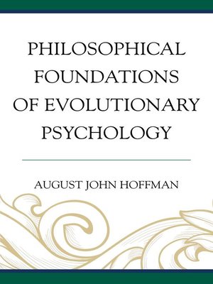 cover image of Philosophical Foundations of Evolutionary Psychology